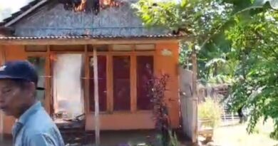 Kebakaran Rumah di Kedunglo Asembagus, Kerugian Diperkirakan Rp23,6 Juta — Tidak Ada Korban Jiwa