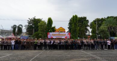 Polres Situbondo Gelar Apel Sabuk Kamtibmas, Libatkan Elemen Masyarakat Jaga Keamanan dan Ketertiban