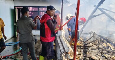 Kebakaran 3 Rumah Warga di Desa Sumberanyar Situbondo, Diduga Korsleting Listrik