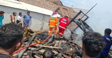 Dua Rumah Warga di Banyuglugur Situbondo Hangus Terbakar
