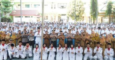 Polres Kediri Masuk Sekolah Bentengi Pelajar dari Bullying dan Bahaya Narkoba