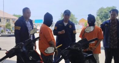 Satreskrim Polres Situbondo Amankan Lima Motor Hasil Curian dalam KRYD