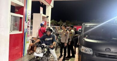 Kapolres Situbondo Patroli SPBU, Pastikan Stok BBM Aman dan Imbau Warga Tak Panic Buying